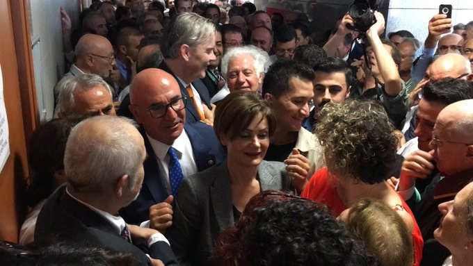 Toplumsal Bellek Platformu'ndan Canan Kaftancıoğlu'na destek